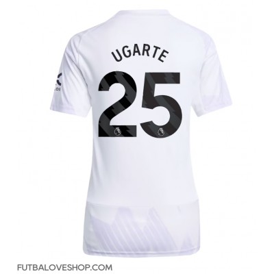 Dres Manchester United Manuel Ugarte #25 Preč pre Ženy 2025-26 Krátky Rukáv Dres Manchester United Manuel Ugarte #25 Preč pre Ženy 2025-26 Krátky Rukáv